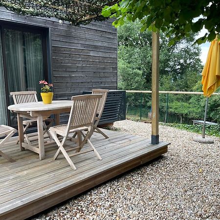 Gite Chalet Bois Bessuejouls Buitenkant foto