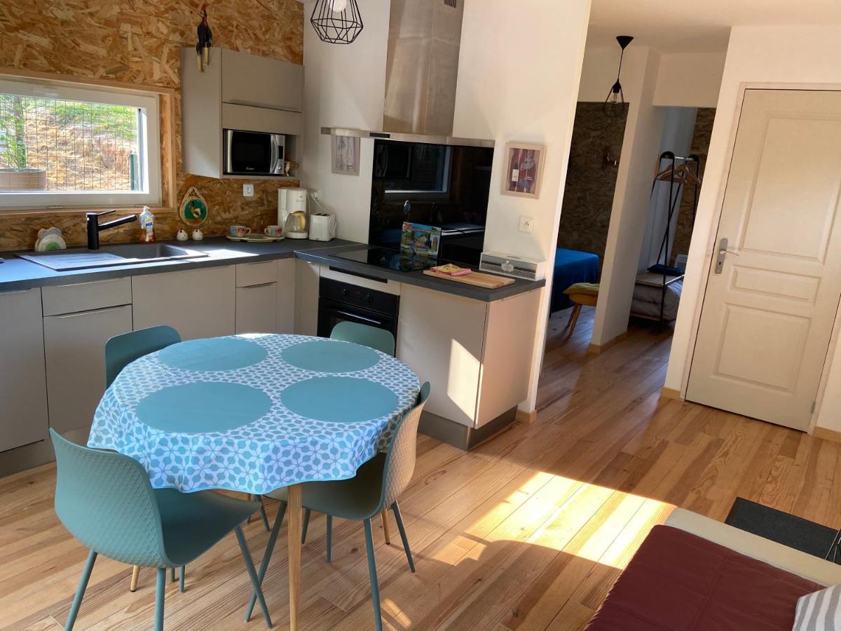 Gite Chalet Bois Bessuejouls Buitenkant foto